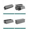 Songmics Sulankstomas suolas 110 x 38 x 38 cm