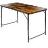 Sulankstomas turistinis stalas 120x60x54/62/70 cm