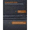Songmics Feandrea Šuns gultas su paaukštintais kraštais 120 x 90 x 30 cm tamsiai pilkos spalvos