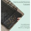 Songmics Feandrea Sulankstomas šuns narvas, dėžė šunims, su 2 durelėmis