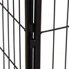 Songmics Feandrea Šunų žaidimų aikštelė aštuonkampė juoda