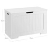 Songmics Vasagle Balta MDF skrynia