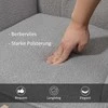 HOMCOM supamasis krėslas, krėslas-supynės, akcentinis krėslas, svetainės krėslas, poilsio krėslas, apkrova iki 120 kg, berberų vilna, šviesiai pilkas, 71 x 92 x 101 cm