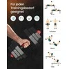 Songmics Svarmenų rinkinys 20 kg juoda