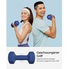 Songmics Svarmenų rinkinys 2x4 kg mėlynos spalvos