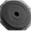 Bituminių svarelių rinkinys 4x2.5kg, skylė 31mm, klasikinė plokštė, REBEL ACTIVE