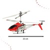 SYMA S107H RC sraigtasparnis 2.4GHz RTF raudonos spalvos