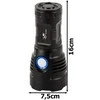 Taktinis žibintuvėlis Bailong T48 su CREE XHP90 ir COB LED