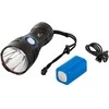 Taktinis žibintuvėlis Bailong T48 su CREE XHP90 ir COB LED
