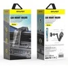 Automobilinis telefono laikiklis Awei X54 Magnetic (dashboard/windshield) juodas