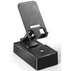 Telefono laikiklis su bluetooth garsiakalbiu, 5W, juodas