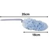 Teleskopinė mikrofibros šluotelė dulkėms ir voratinkliams 35 cm
