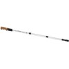 Teleskopinė nordic walking lazda su kamštine rankena, 135 cm