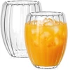 Terminės stiklinės su dviguba sienele, 320 ml, 9 × 9 × 11,5 cm, 2 vnt.