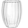 Terminės stiklinės su dviguba sienele, 320 ml, 9 × 9 × 11,5 cm, 2 vnt.