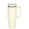 Roger Termo puodelis ze słomką i laikikliu termos 1200ml kreminė