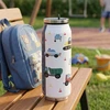 Termo puodelis su vakuumine izoliacija, baltas, 400 ml