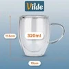 Termoizoliacinės stiklinės Vilde 320 ml 2 vnt.