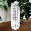 TERRARIO ProGarden Termometras/Higrometras Baltas 22 cm - Universalus, aiški skalė