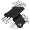 Topex Torx raktų rinkinys, tipas L T10-T50 9 vnt. 35D960