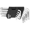 Topex Torx raktų rinkinys, tipas L T10-T50 9 vnt. 35D960