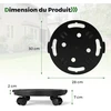 Transportavimo platforma 30 x 28 x 7 cm