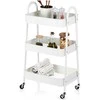 Mondex Storage Solutions Organizatorius Metalinis Balas 3-Niveaus 44x31,5x78,5 cm