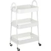 Mondex Storage Solutions Organizatorius Metalinis Balas 3-Niveaus 44x31,5x78,5 cm