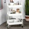 Mondex Storage Solutions Organizatorius Metalinis Balas 3-Niveaus 44x31,5x78,5 cm