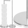 Tualetinio popieriaus laikiklis Springos TS0001, 2-in-1, chromuotas