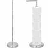 Tualetinio popieriaus laikiklis Springos TS0001, 2-in-1, chromuotas