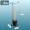 Tualetinio popieriaus laikiklis su WC šepetėliu Vilde 53 cm