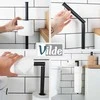 Wenko Tualetinio popieriaus laikiklis Vilde, juodas, 46,5 cm