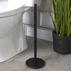 Bathroom Solutions Tualetinio popieriaus stovas 47 cm Juodas