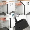 Tualetinio popieriaus stovas Vilde 56 cm, juodas