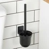 Dornbracht Tualeto šepetys Vilde su laikikliu, silikoninis, juodas, 35 cm