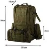Turistinė kuprinė 48,5 l su MOLLE sistema
