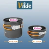Turistiniai puodai 800/450 ml 3 vnt.