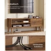 Songmics TV staliukas televizoriams iki 55 col., šiltai rudas, 120 × 40 × 49 cm