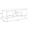 TV staliukas TV komoda 135 cm