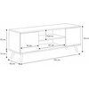 TV staliukas TV spintelė 135 cm