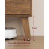 TV staliukas Songmics TV spintelė 147 × 39 × 50 cm