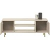Luco TV staliukas Focus 155cm Cashmere/Auksinis