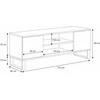 TV staliukas TV spintelė 155 cm