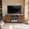 Songmics TV staliukas VASAGLE 110x40x50 cm su 2 lentynomis
