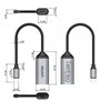 Adapteris - Unitek V1420A, USB-C į HDMI 2.0 4K 60Hz