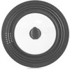 Granchio Italia Orion Universalus dangtis puodams 24/26/28 cm su silikoniniu kraštu