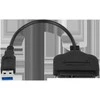 Cabletech USB 3.0 - SATA adapteris yra 16 cm
