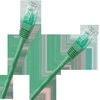 Oem Patchcord kabelis UTP 8c kištukas-kištukas 3.0m CCA žalia kat.6e