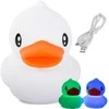 Vaikiška LED naktinė lempa antis su RGB ir USB įkrovimu